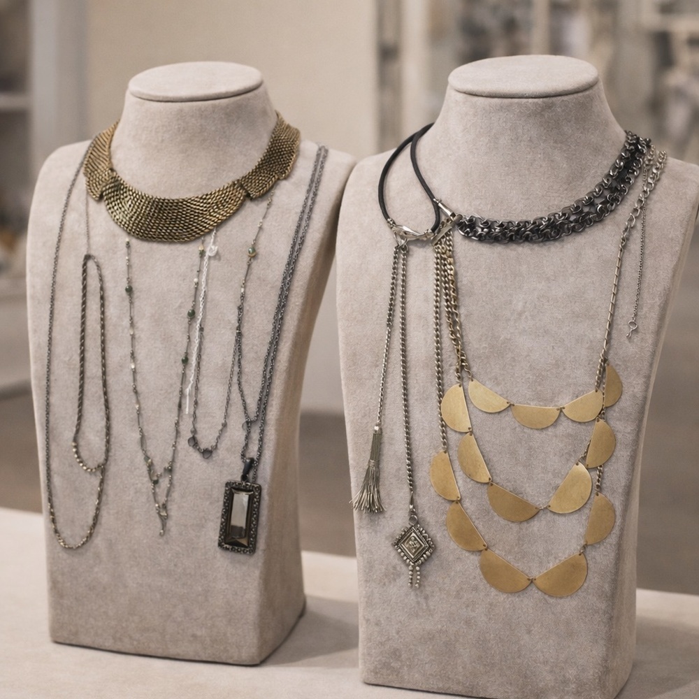 Elegant Gold and Silver Tone Women's Jewelry Lot